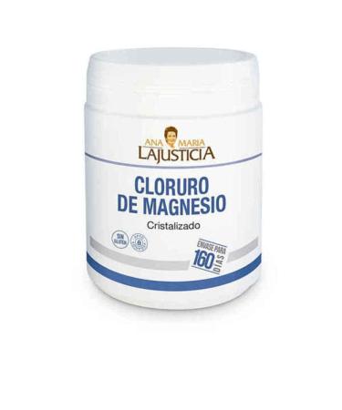 Ana Maria Lajusticia - Magnesium Chloride 400g - Reduce tiredness and fatigue - Improve nervous system - Gluten Free and vegan Firendly