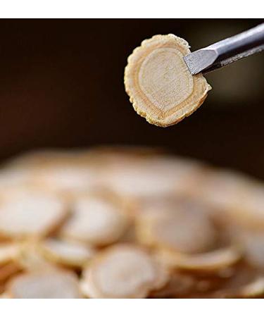 500 Grams (1.1 Lb.) Sliced American Ginseng Slice (Sliced Diameter 0.4-0.6cm) Panax quinquefolium/Panax quinquefolius from Changbai Mountain.