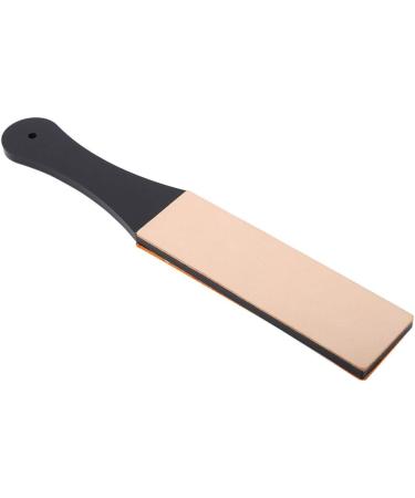 Double Size PU Leather Razor Pier & Strap for Manual Shaving | Premium Straight Razor Sharpener - Buy Online on GoSupps.com