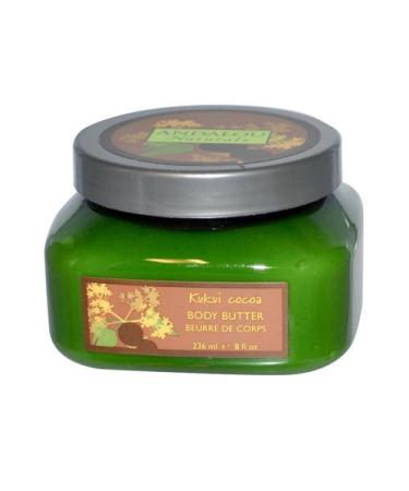 Andalou Naturals Body Butter Kukui Cocoa 8 Oz