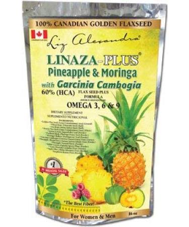 Linaza Plus Pineapple Moringa with Garcinia Cambogia 16 oz