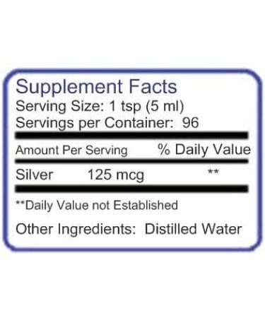 Buy 25 ppm Colloidal Silver 16 oz | Natural Immune Support Health Supplement - International Shipping Available - Buy Online on GoSupps.com