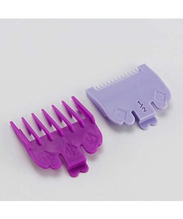 Geynutaly 2Pcs/Set Hair Clipper Guide Comb Beard Trimmer Comb Trimmer Shaver Comb Replacement Clipper Blade Cutter Sleeve - Buy Online on GoSupps.com