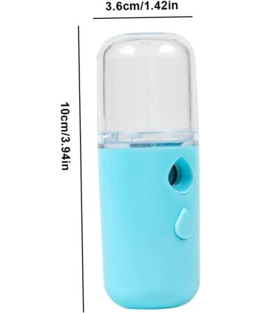 Facial Mist Sprayer USB Recharging Handheld Face for Skin Care Moisturizing Hydrating Blue 30ML mini facial humidifier - Buy Online on GoSupps.com