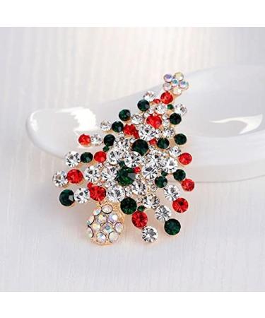 Pin Jewelry Gifts for Women Cute Inlaid Rhinestone Christmas Brooches for Women Creative Colorful Boots Snowman Pins Party Accessories Sweater Jewelry Brooches & Pins - Buy Online on GoSupps.com