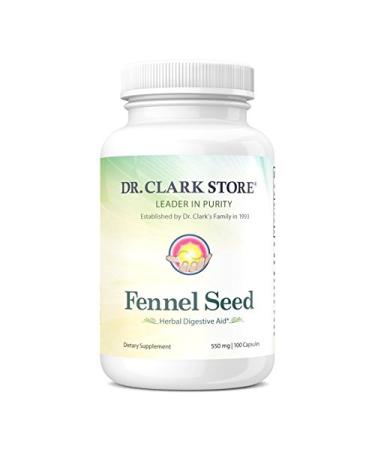 Fennel Seed, 550 MG, 100 Capsules