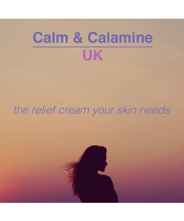 Calm and Calamine UK | All-Purpose Relief Cream | Calamine Cream for Itchy Skin Irritated Skin Relief Prickly Heat and Rashes (50ml) - Buy Online on GoSupps.com