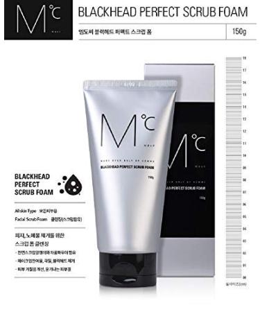 Men's Skincare - MdoC Blackhead Perfect Scrub Foam 150g | Exfoliate & Clear Skin - Buy Online on GoSupps.com