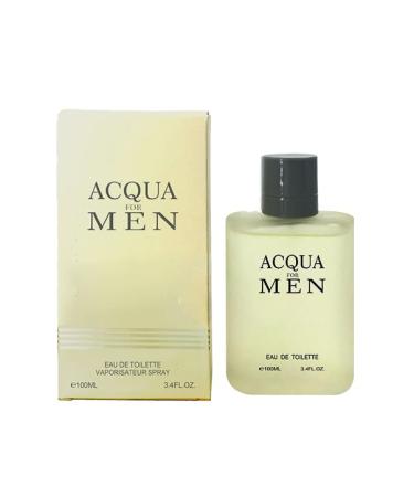 Acqua Cologne for Men Combo (3.4oz / 100ml x 3pcs) Eau de toilette (Impression of Acqua Acqua Black Acqua Blue) Pack of 3pc - Buy Online on GoSupps.com