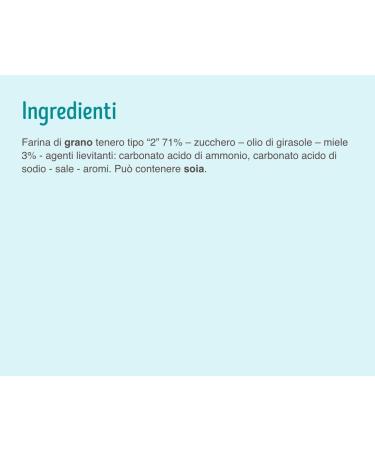 Pack of 3 Misura Privolat biscuits with honey without milk and eggs 400 g biscuits - Buy Online on GoSupps.com