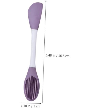 Didiseaon Mask Applicator Silicone Scrubber Facial Applicator Tools Silicon Cleaner Applicator Facial Brush Mud Scrub Wash Scrubber Silica Gel Detergent Facial Mask Brush - Buy Online on GoSupps.com