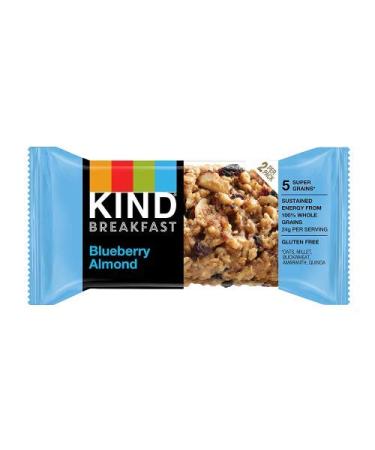 Kind Breakfast Bars Variety 5 Flavors Dark Chocolate Blueberry Almond Honey Oat Peanut Butter Almond Butter. 12 Pack. In Sanisco Packaging. - Buy Online on GoSupps.com