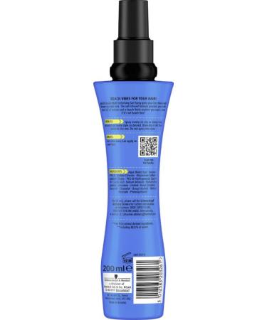 Schwarzkopf Got2b Beach Matte Salt Spray 200ml - Create Effortless Beach Waves - Buy Online on GoSupps.com