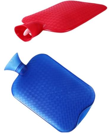 MYAMIA 3L Blue PVC Hot Water Bottle - Winter Hand & Foot Warmer | International Shipping Available - Buy Online on GoSupps.com
