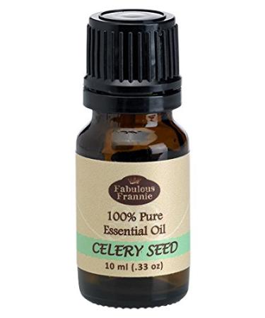 Fabulous Frannie Celery Seed 100% Pure Undiluted Essential Oil 10ml (Pack of 1)