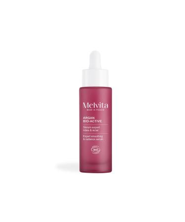 Melvita - Sculpting Serum Anti-Aging and Radiance Argan Bio Active - 99% Natural Care - Certified Organic - Nourishes, Smooths Wrinkles and Revives Radiance - High Efficiency - Youth Skin Care - 30 ml