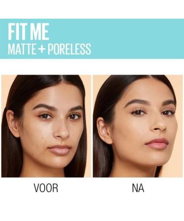 Maybelline Fit Me Matte & Poreless Makeup No. 242 Light Honey - 30ml for Flawless Skin | International Shipping Available - Buy Online on GoSupps.com