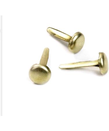 Sowaka Mini Brads: 50 Gold and Silver Round Metal Paper Fasteners for Art & Craft Projects - Buy Online on GoSupps.com