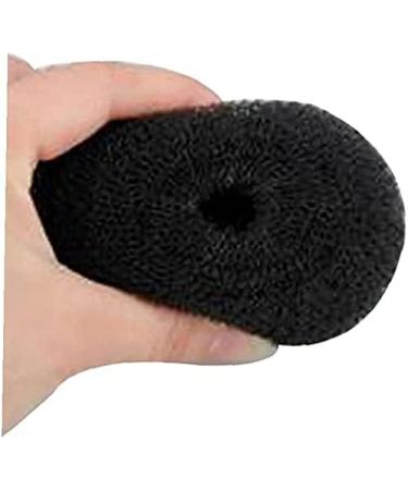 3 Pieces Donut Bun Maker Hair Bun Maker Hairstyle DIY Tool Ring Shaped Bun Maker Set for Chignon Hair Including Large Medium and Small (Black) Useful and Nice - Buy Online on GoSupps.com