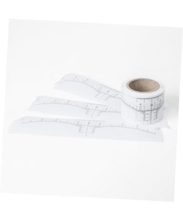 NOLITOY 3 rolls Measuring Ruler Stencil Auxiliary White Woman Brow Scale Practical Measurer Eyebrow Measure 6x4.5cmx3pcs Whitex3pcs - Buy Online on GoSupps.com