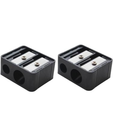 Professional Double Hole Cosmetic Pencil Sharpener for Eyebrow Lip Liner & Eyeliner | Essential Makeup Tool for School & Office Supplies - Buy Online on GoSupps.com