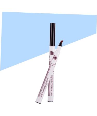 Beavorty 2pcs eyebrow pen eyebrow makeup liquid eyebrow pen eyebrow pencil Miss tool No smudge Brow Pencil 1 count (Pack of 1) As Shownx2pcs - Buy Online on GoSupps.com