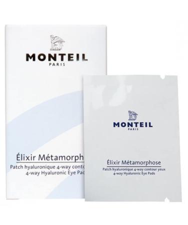Monteil Elixir Metamorphose femme/women 4-way Hyaluronic Eye Pads 1 pack (1 x 18 ml)