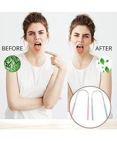 Premium Steel Tongue Cleaner & Brush Set Oral Hygiene Tools for Fresh Breath | International Shipping - Buy Online on GoSupps.com