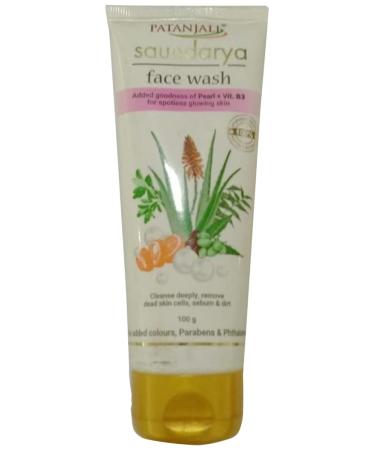 PATANJALI Saundarya Face Wash 100g (Pack of 3)