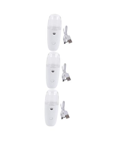 FOMIYES 3 Sets Spray Hydrating Apparatus Nano Facial Mister oil for face Facial Water Sprayer spa 11.2x4.2cmx3pcs Whitex3pcs