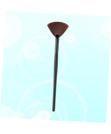 POPETPOP Loose Powder Brush Applicator Blush Brush Makeup with Wooden Handle Fan Shaped Brush Makeup Brush Makeup Blush Facial Face Miss Make up Highlighter - Buy Online on GoSupps.com