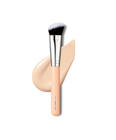 THE TOOL LAB 154 Small Contouring Brush -Liquid Cream Highlighter Blush Poweder Contour Cheek Brush Premium Makeup Brush -Premium Quality Natural Hair Bristles Cosmetic