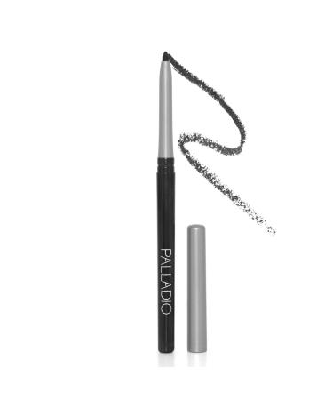 Palladio Retractable Waterproof Eyeliner  Richly Pigmented Color and Creamy  Slip Twist Up Pencil Eye Liner  Smudge Proof Long Lasting Application  All Day Wear  No Sharpener Required  Smokey Smokey 0.01 Fl Oz (Pack of 1...