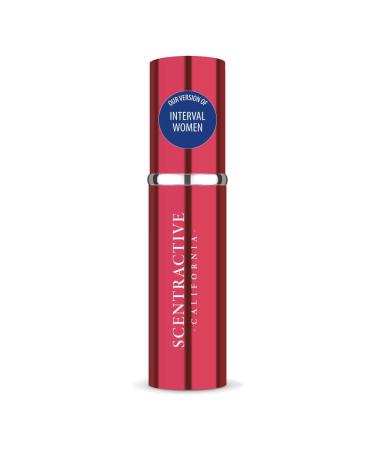 CA Perfume Impression of Interval For Women Replica Version Fragrance Dupes Concentrated Long Lasting Eau de Parfum Spray Refillable Atomizer Bottle 0.17 Fl Oz/5ml-X1 AMG INTERVAL IMPRESSION 0.17 Fl Oz (Pack of 1)