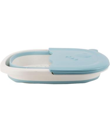 Jeanoko 1pcs Bassin de Bain Pied Pliable pour Les Pieds de Trempage Baignoire de Trempage Pliable avec des Points D'acup Concerts et Poign es de Massage Spa Pied Portable Bleu - Buy Online on GoSupps.com