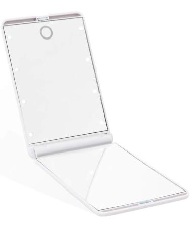 White Impressions Vanity LED Compact Travel Makeup Mirror with Magnifying Glass - Touch XL Bundle with Sensor Switch - Buy Online on GoSupps.com