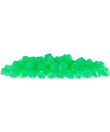 300 Colorful Fluorescent Stones - Bright Garden Pebbles for Walkways Aquariums & Lawn Decoration (Green 17x13mm) - Buy Online on GoSupps.com