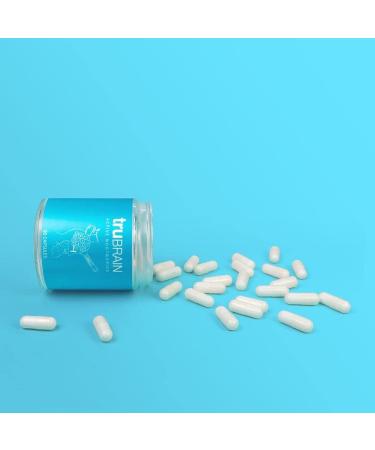 TruBrain Nootropic Capsules - Boost Focus, Energy, Clarity | Fast-Absorbing Brain Enhancing Capsules for Improved Memory and Productivity - Buy Online on GoSupps.com