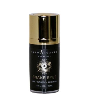 Intoxicated Cosmetics Snake Eyes Eye Serum 15 ml - Bakuchiol Under Eye Solution for Women and Men - Lift | Tighten | Brighten