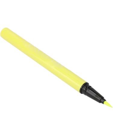 Glow Eyeliner Body Paint Pen Fluorescent Matte Party Color for a Striking Style - Bright Yellow Delight - 0.5ml of Fun - Neon Green Eye Pencil - Buy Online on GoSupps.com