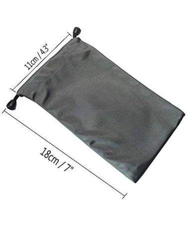 Vientiane Drawstring Storage Pocket Set - 6 Waterproof Microfiber Bags for Mobile Phones Cameras & Chargers - Buy Online on GoSupps.com