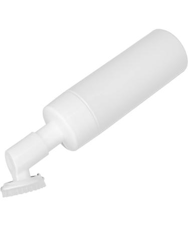 Silicone Brush Head Foaming Bottle Large Diameter Smooth Design Spiral Bottle Mouth Press Type Pump Head Round Bottom Bottle for Lotion or Facial Cleanser Bottling (150ML) 150ML 1 count (Pack of 1) - Buy Online on GoSupps.com