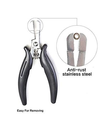 Fusion Bond Crusher Pliers Tool for Keratin Hair Extensions