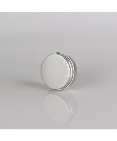 Tianzd 100pcs 10ml Aluminum Tins - Silver Screw Cans for Cosmetics Ointments & Candles | Includes 3 Spoons & 100 Etiquette Labels - Buy Online on GoSupps.com