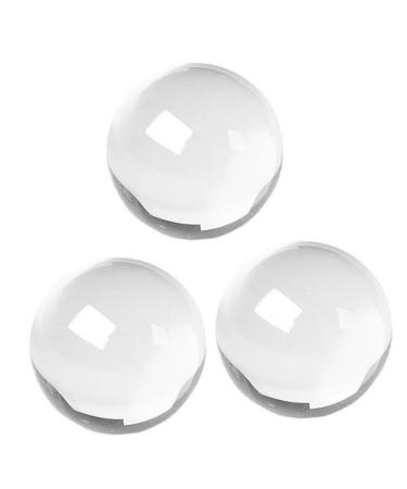 JECOMPRIS massage tools 3st crystal fitness ball hamster-cages baoding fitness ball masonative glass coffe cuff crystal ball ball round crystal ball massage gear white crystal sports older