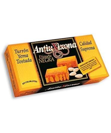 Beaucoup de tourons Antiu Xixona vari s D gustation sp ciale des turron espagnol les plus populaires : Turr n de Jijona (mou) Turr n de Alicante (dur) Turr n de Yema Tostada formats 250g - Buy Online on GoSupps.com