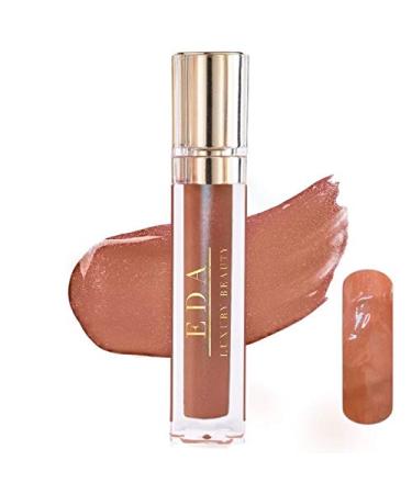 ROYAL HONEY NUDE DIAMOND SHINE LIP GLOSS Creamy Color Super Shiny High Pigmented Professional Makeup Long Lasting Vegan Liquid Lipstick