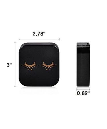 Auch Magnetic Eyelashes Case with Mirror - Storage Organizer Holder (Pack of 1) - Buy Online on GoSupps.com
