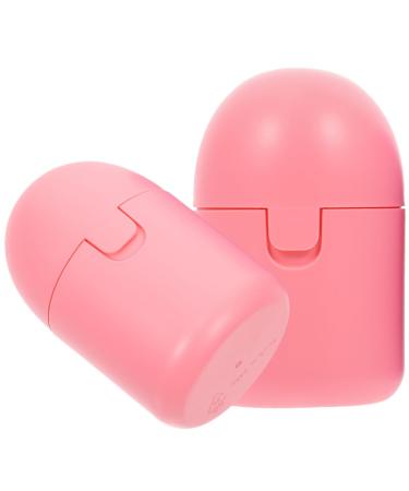 Gleavi 8 pieces of menstrual cup box Portable beverage owner Catcher Cup holder Cleaning tools Plastic cleaner vascular tools Women's tools Plastic case Rosax4Stk 1 piece (1 Pack)