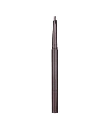 Grey Eyebrow Pen with Brush Gray Automatic Double-Ended Eyebrow Make-Up Pencil Waterproof Angled Tip and Spoolie Brush(4# gray) 4 # gray
